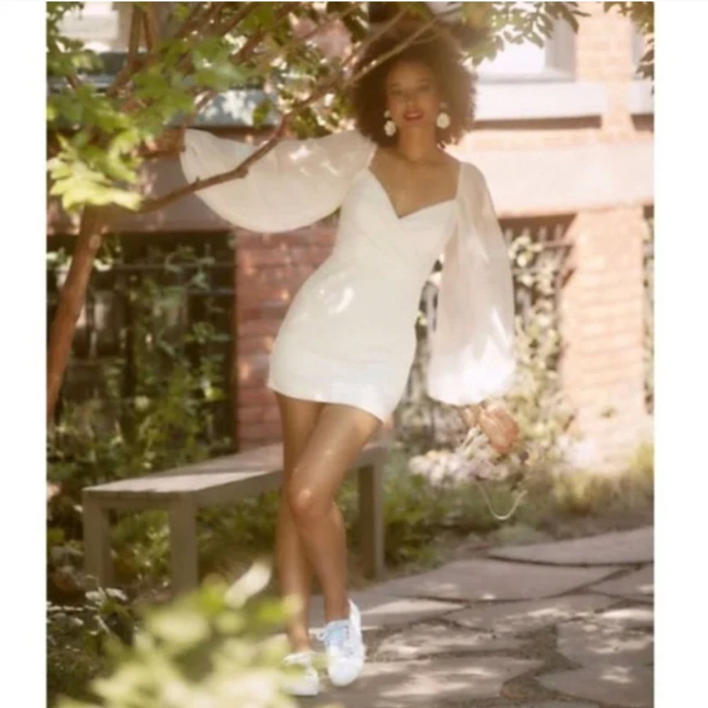 BHLDN Caton Mini Dress - Size 16